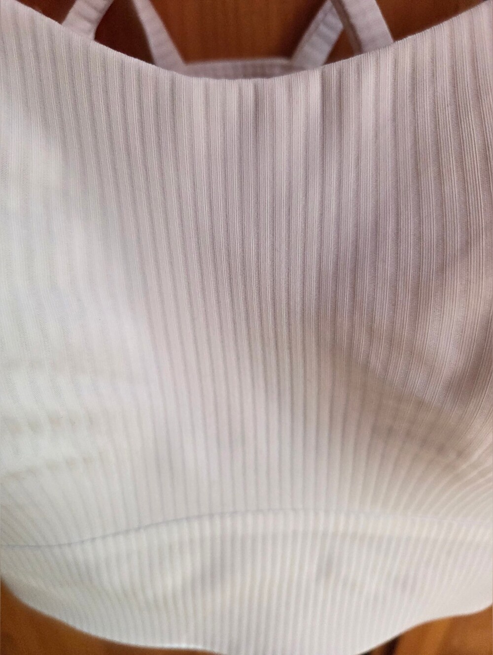 Lululemon Off White Energy Bra Size 10/12 - Picture 2 of 5